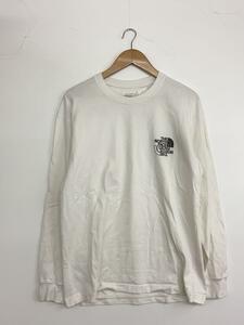 THE NORTH FACE◆長袖Tシャツ_NT82236R/L/コットン/WHT