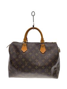 LOUIS VUITTON◆スピーディ25/モノグラム・キャンバス/PVC/BRW