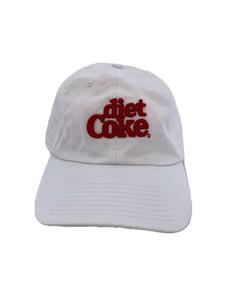 AMERICAN NEEDLE◆キャップ/diet coke/3Dロゴ刺繍/コカコーラ/ホワイト