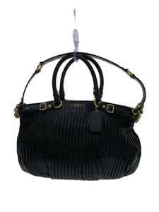 COACH◆ハンドバッグ/-/BLK/J1382-F18620/2wayショルダー