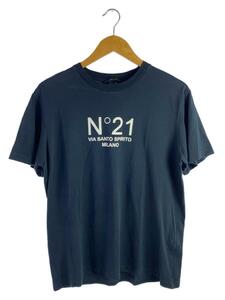 N21(numero ventuno)◆Tシャツ/L/コットン/BLK/P22IN1M/右肩部分お汚れ有