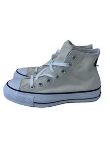 CONVERSE◆ハイカットスニーカー/24cm/IVO/コットン//