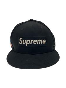 Supreme◆キャップ/7 3/8/BLK/メンズ/G28-06012020