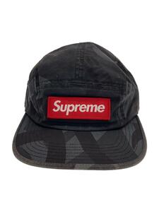 Supreme◆19AW Military Camp Cap/ブラックトライバルカモ/キャップ/コットン//