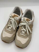 NEW BALANCE◆ローカットスニーカー/27.5cm/BEG/ML574AA2_画像2