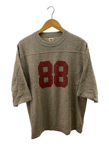 BLURHMS◆JS別注/CottonRayon 88/12 Football/ハチハチワンツー フットボールT/2/GRY