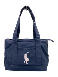 POLO RALPH LAUREN◆トートバッグ/コットン/NVY