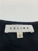CELINE◆Tシャツ/S/コットン/BLK_画像3