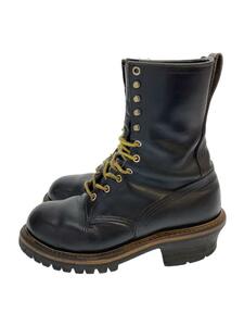 RED WING◆90s/2218/LOGGER BOOTS/ロガーブーツ/エンジニア/US7/ウィズ:D/ブラック/PT91