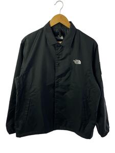 THE NORTH FACE◆THE COACH JACKET_ザ コーチジャケット/L/ナイロン/BLK/無地