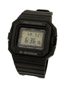 CASIO◆ソーラー腕時計・G-SHOCK/デジタル/BLK/BLK