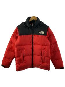 THE NORTH FACE◆NUPTSE DOWN JKT_ヌプシダウンジャケット/L/ナイロン/RED