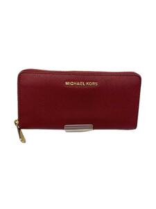 MICHAEL KORS◆長財布/-/BRD/無地/レディース/DL-1705