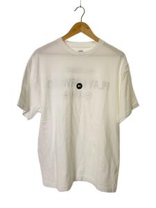 SEQUEL◆Tシャツ/L/コットン/WHT