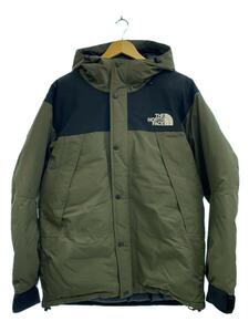 THE NORTH FACE◆MOUNTAIN DOWN JACKET_マウンテンダウンジャケット/XL/ナイロン/KHK