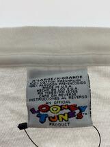 LOONEY TUNES◆90s/長袖Tシャツ/XL/コットン/ホワイト_画像3