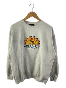 X-LARGE◆22AW/SUNRISE CREWNECK SWEAT/スウェット/M/コットン/グレー/101224012005