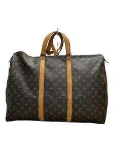 LOUIS VUITTON◆フラネリー50_モノグラム・キャンバス_BRW/PVC/ブラウン/M51116