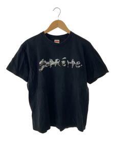 Supreme◆Tシャツ/M/コットン/BLK/18AW/Liquid Tee