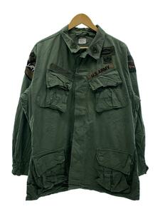 US.ARMY◆Vintage/3rd/ジャングルファティーグジャケット/L-R/カーキ/8415-01-184-1329//