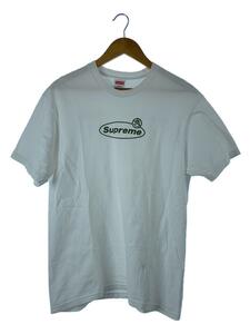 Supreme◆22AW/Warning Tee/Tシャツ/M/コットン/WHT//