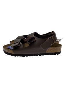 BIRKENSTOCK◆サンダル/25cm/BRW/レザー//