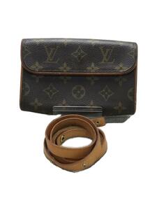 LOUIS VUITTON* Louis Vuitton pochette *f Rolland tea n_ monogram _BRW/PVC/BRW//