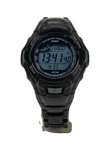 CASIO◆ソーラー腕時計・G-SHOCK/デジタル/ステンレス/GRY/BLK/SS//