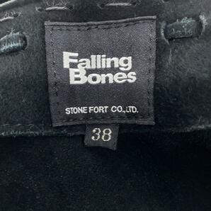 falling bones/レザージャケット・ブルゾン/38/レザー/BLKの画像3