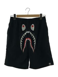 A BATHING APE◆SHARK NYLON SHORTS/ショートパンツ/L/ポリエステル/001SPG301011X//