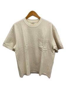 AURALEE◆Tシャツ/3/コットン/CRM/A21ST02SU