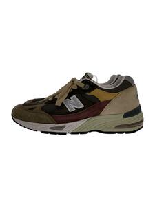 NEW BALANCE◆M991/ブラウン/UK8/BRW/スウェード