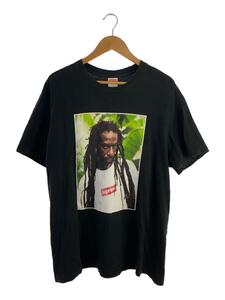 Supreme◆19SS/Buju Banton Tee/Tシャツ/L/コットン/BLK