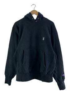 Champion◆パーカー/L/コットン/BLK