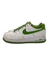 NIKE◆AIR FORCE 1 07_エア フォース 1 07/27.5cm/ホワイト/グリーン/ローカットスニーカー_画像1