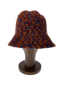 STUSSY◆Melange Yarn Knit Bucket Hat/マランジニットバケットハット/アクリル/1321108