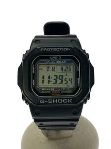 CASIO◆ソーラー腕時計・G-SHOCK/デジタル/BLK/黒/カシオ/ラバー小傷有