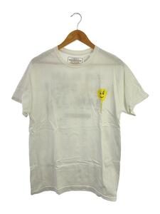 NEIGHBORHOOD◆BANKSY-1/C-TEE.SS/Tシャツ/M/コットン/ホワイト/181LBNH-STM04S