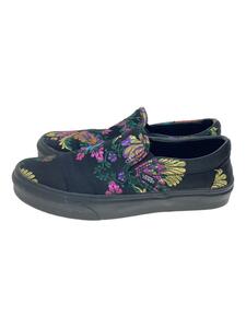 VANS◆Festival Satin/スリッポン/ローカットスニーカー/24.5cm/BLK/VN0A38F7ULN