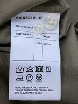 MADISONBLUE◆長袖シャツ/0/コットン/KHK/無地/MB184-5016_画像4