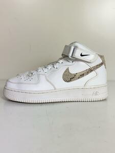 NIKE◆AIR FORCE 1 07 MID_エア フォース 1 07 MID/24cm/WHT