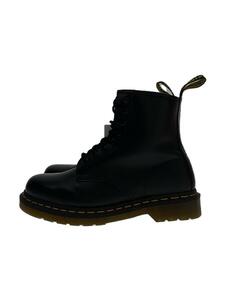 Dr.Martens◆レースアップブーツ/US8/ブラック/1460/8ホール/イエローステッチ