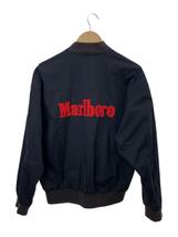 Marlboro◆ブルゾン/M/コットン/BLK_画像2