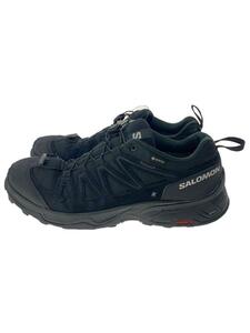 salomon◆ローカットスニーカー/27.5cm/BLK/471823/X WARD LEATHER GTX/黒