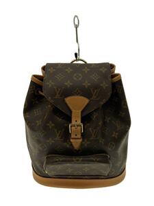 LOUIS VUITTON◆モンスリMM_モノグラム・キャンバス_BRW/PVC/BRW/M51136