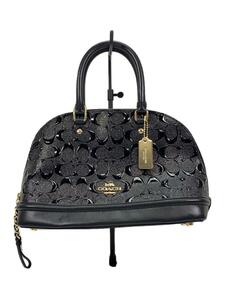 COACH◆ショルダーバッグ_シグネチャー_ブラック/-/BLK