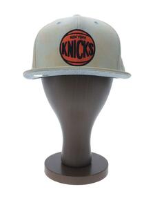 mitchell&ness◆knicks/キャップ/-/コットン/ORN/メンズ