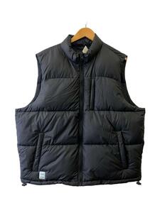 ZARA* down vest /XL/ polyester /BLK/ plain 