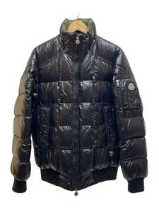 MONCLER◆AUBURN/オーバーン/ダウンジャケット/4/ナイロン/BLK/41308/30/68950/内側変色