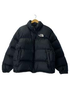 THE NORTH FACE◆ダウンジャケット/XL/コットン/BLK/無地/NF0A3C8D